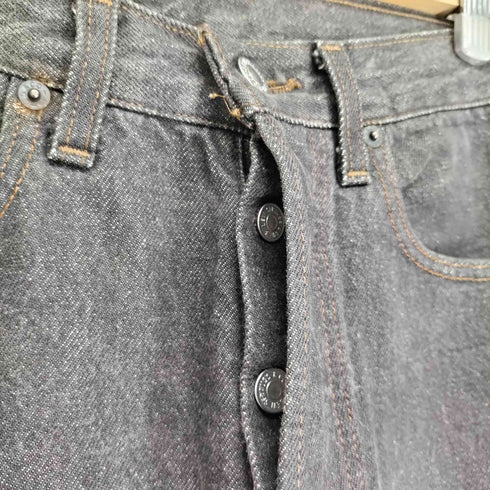 リーバイス Levis 80-90S USA製 ボタン裏653 ボールドウィン工場 先染め ブラックデニム メンズ W29