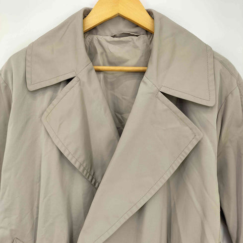 マックスマーラ MAX MARA The Cube. 白タグ ベルテッド スプリングコート レディース JPN:42