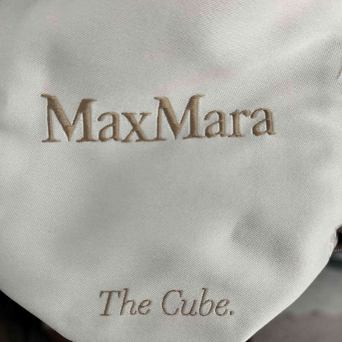 マックスマーラ MAX MARA The Cube. 白タグ ベルテッド スプリングコート レディース JPN:42