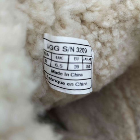 アグ UGG SAVANNAH サバンナ ボア レザー 本革 ロング ブーツ レディース US8