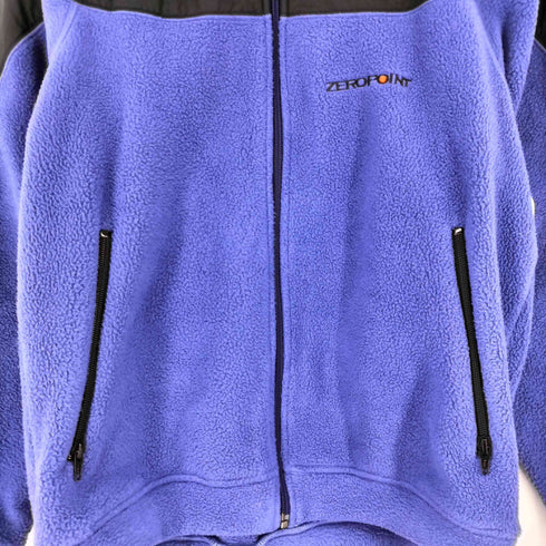モンベル mont bell ZEROPOINT フリース ジップアップジャケット POLARTEC メンズ JPN:M
