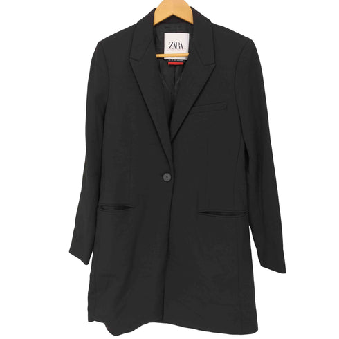 ザラ ZARA ロングジャケット チェスターコート レディース import:S