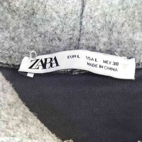 ザラ ZARA ソフトネオプレンエフェクト ボンバージャケット レディース import:L
