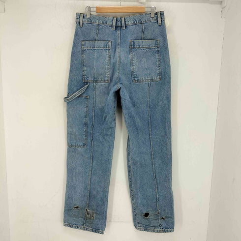 ザラ ZARA ZW THE WORKER STRAIGHT ワーカーストレート デニムパンツ レディース EUR:38