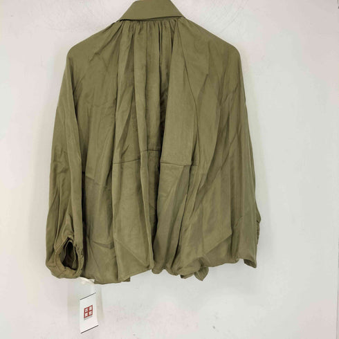 ザラ ZARA ZWコレクション パフスリーブ ポンバージャケット レディース import:M