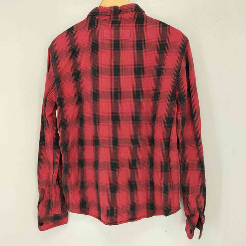 チャレンジャー CHALLENGER STAR COLLAR L/S OMBRE CHECK SHIRT メンズ JPN:M