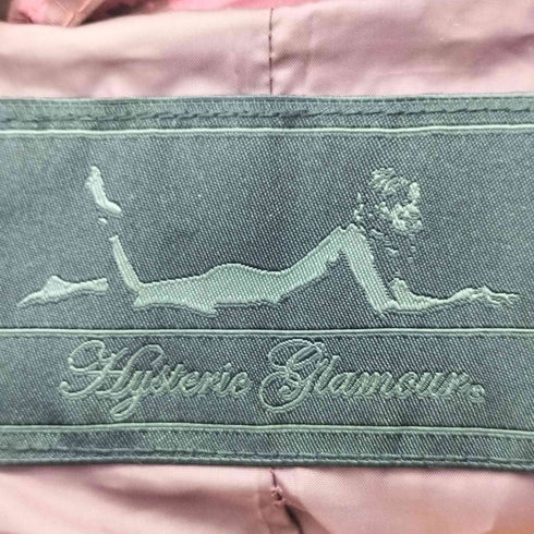 ヒステリックグラマー HYSTERIC GLAMOUR PRIMALOFT プリマロフト 中綿 ウール ナイロン レオパード柄 ジャケット レディース FREE