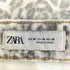 ザラ ZARA レオパード デニムショーツ メンズ 36