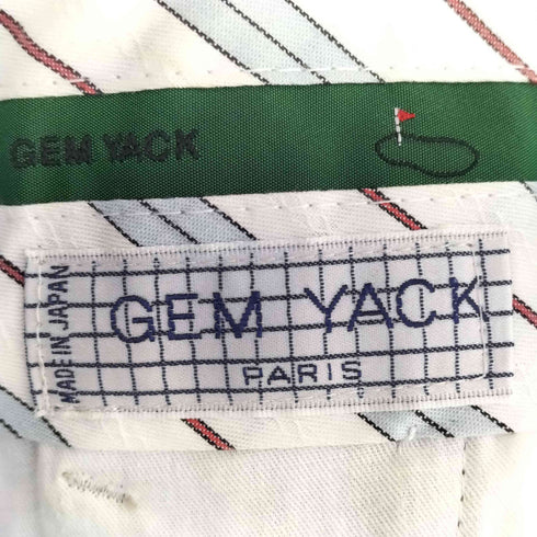 gem yack オンブレ 2タック スラックス メンズ 79