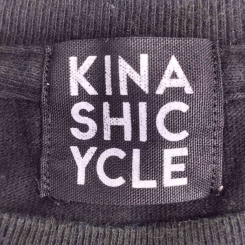 キナシサイクル 木梨サイクル KINASHI CYCLE ITTAN KINASHI CYCLE CIRCLE BACK フロントサークルロゴプリント 長袖Tシャツ メンズ JPN:L