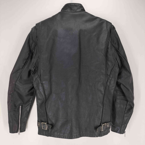 ショット Schott USA製 641 ボアライナー付 スタンドカラー シングルライダース メンズ US:34