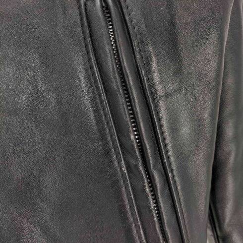 ショット Schott USA製 641 ボアライナー付 スタンドカラー シングルライダース メンズ US:34