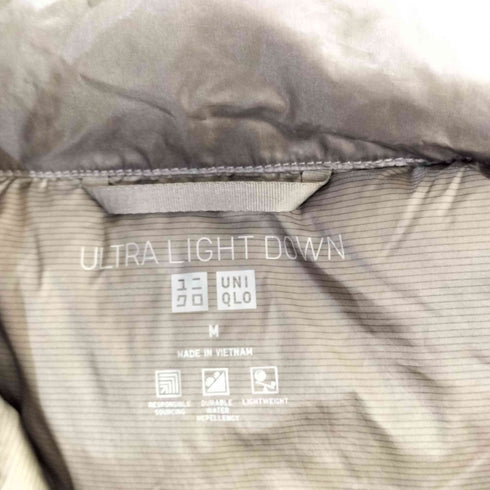 ユニクロ UNIQLO ウルトラライトダウンシャイニーボリュームジャケット レディース JPN:M