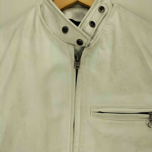 ショット Schott USA製 641 ボアライナー付 スタンドカラー シングルライダース メンズ US:34