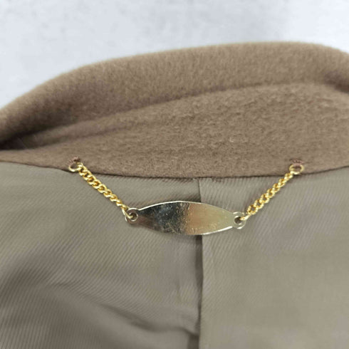 sana カシミヤ100 ダブルテーラードジャケット 金ボタン メンズ