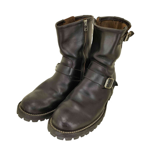 スローウェアライオン SLOW WEAR LION クロムエクセルレザー エンジニアブーツ Vibramソール メンズ JPN:L