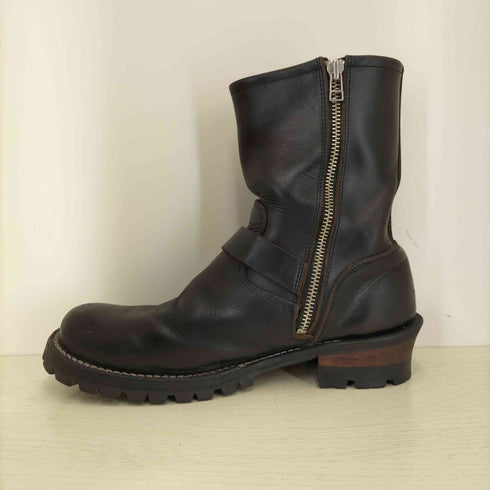 スローウェアライオン SLOW WEAR LION クロムエクセルレザー エンジニアブーツ Vibramソール メンズ JPN:L