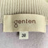 ゲンテン genten ウール100%スリットネック ニット ベスト ワンピース レディース JPN:38