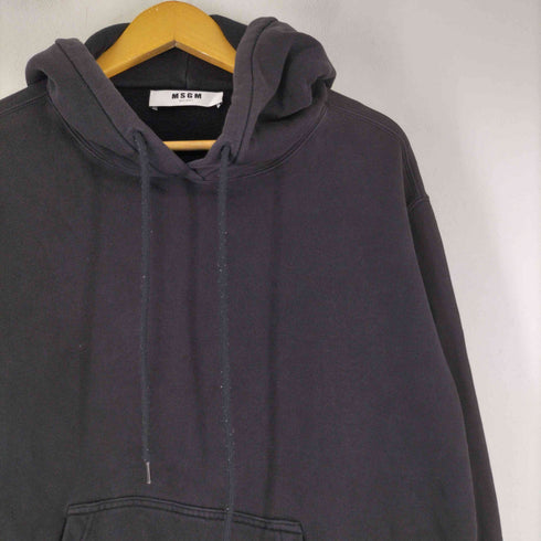 エムエスジーエム MSGM ロゴプリント プルオーバーパーカー レディース import:XS