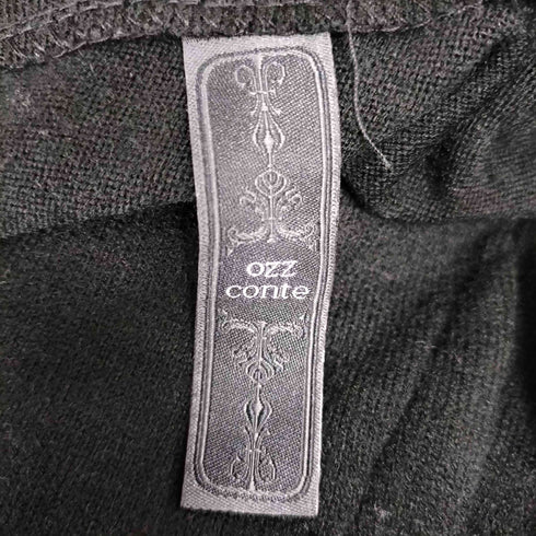 オッズオネスト OZZ ONESTE conte ジップ アシンメトリーニット レディース