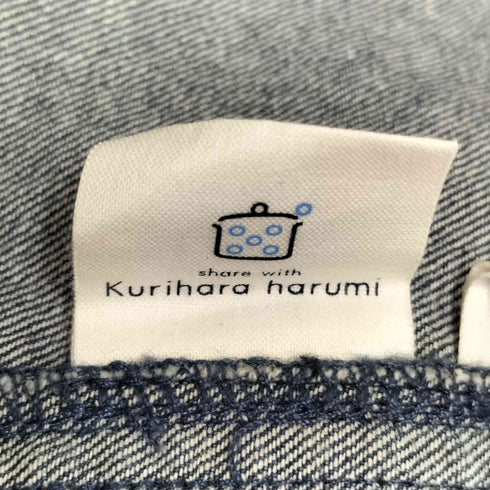 kurihara harumi L/S デニム シャツ ワンピース レディース FREE