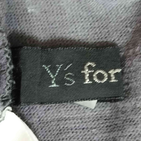 ワイズフォーリビング Ys for living プリント クルーネックTシャツ レディース JPN:L