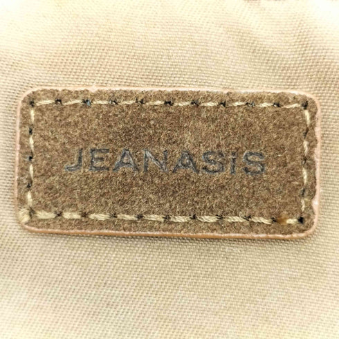 ジーナシス JEANASIS ステッチフェイクスエードトート レディース