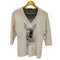 SCOOPMAN フェイクレイヤード Vネック 7分丈 カットソー Y2K メンズ JPN:M