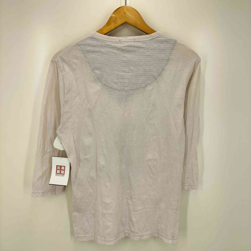 SCOOPMAN フェイクレイヤード Vネック 7分丈 カットソー Y2K メンズ JPN:M