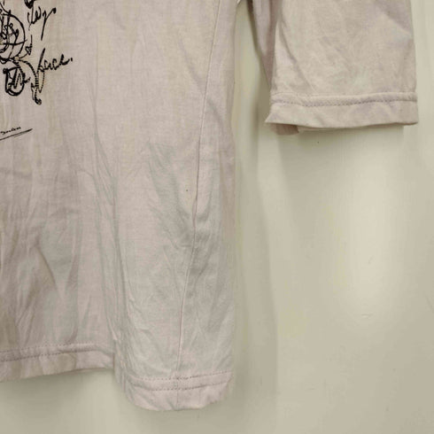 SCOOPMAN フェイクレイヤード Vネック 7分丈 カットソー Y2K メンズ JPN:M