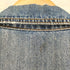 ザラ ZARA デニム スタッズ ダブル ライダースジャケット Y2K レディース M