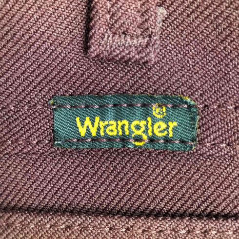 ラングラー Wrangler 90-00s メキシコ製 ブーツカット ランチャーパンツ ドレスジーンズ メンズ 36