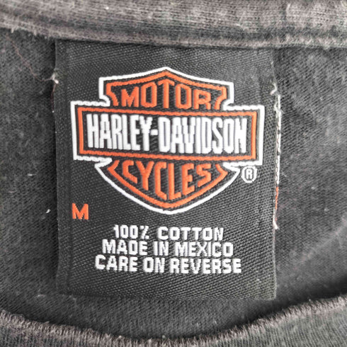 ハーレーダビッドソン HARLEY-DAVIDSON 両面プリント クルーネックTシャツ メンズ JPN:M