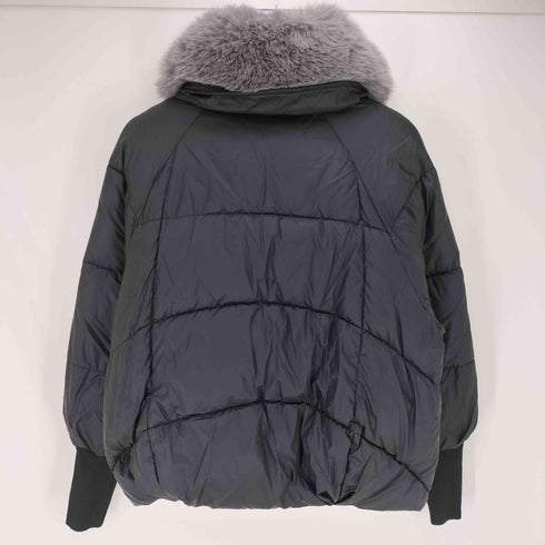 B.MARIA Eco-Fur Collar Pear Silhouette Jacket エコファーカラーペアーシルエットジャケット レディース FREE