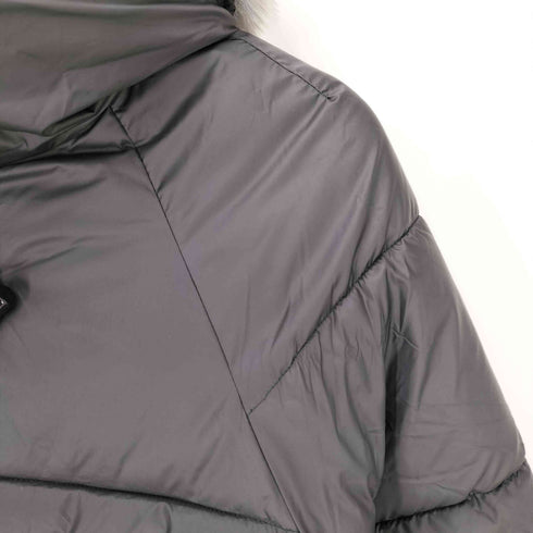 B.MARIA Eco-Fur Collar Pear Silhouette Jacket エコファーカラーペアーシルエットジャケット レディース FREE
