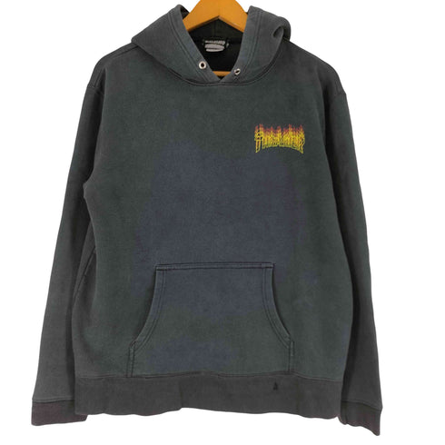 スラッシャー THRASHER ファイヤーロゴ プルオーバーパーカー メンズ JPN:L