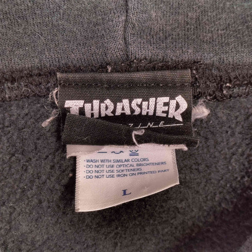 スラッシャー THRASHER ファイヤーロゴ プルオーバーパーカー メンズ JPN:L