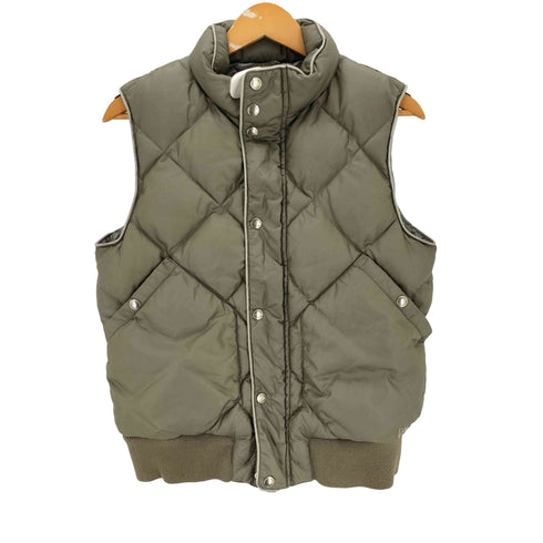 ニューエラ NEW ERA Quilted Down Vest Full Zip 比翼ジップ キルティング ダウンベスト メンズ M