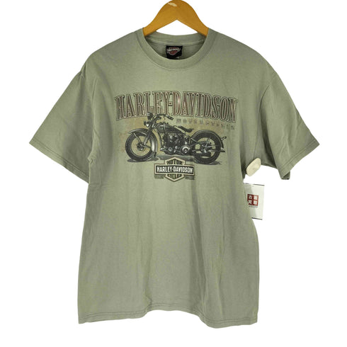 ハーレーダビッドソン HARLEY-DAVIDSON フロントプリント クルーネックTシャツ メンズ