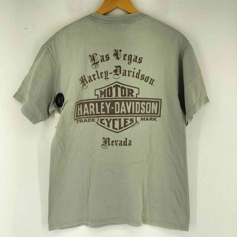 ハーレーダビッドソン HARLEY-DAVIDSON フロントプリント クルーネックTシャツ メンズ