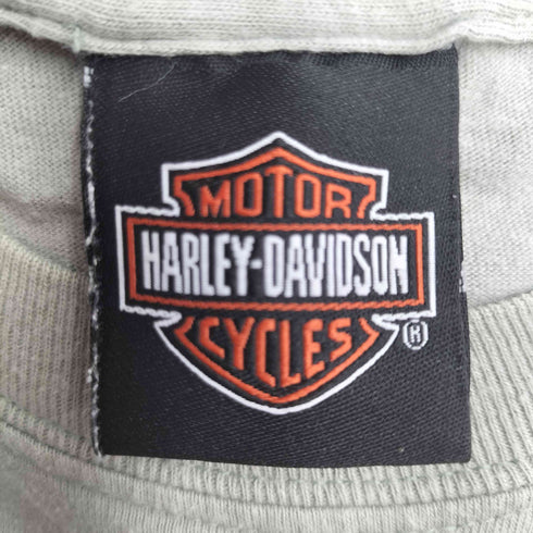 ハーレーダビッドソン HARLEY-DAVIDSON フロントプリント クルーネックTシャツ メンズ