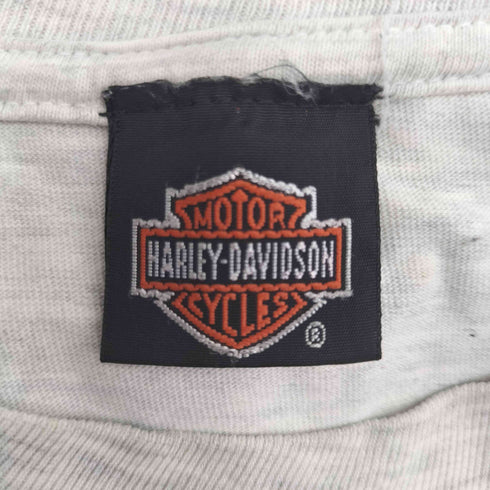 ハーレーダビッドソン HARLEY-DAVIDSON フロントプリント クルーネックTシャツ メンズ