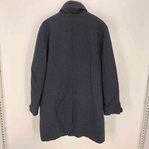 ザラ ZARA 裏地キルティング スタンドカラーコート メンズ L