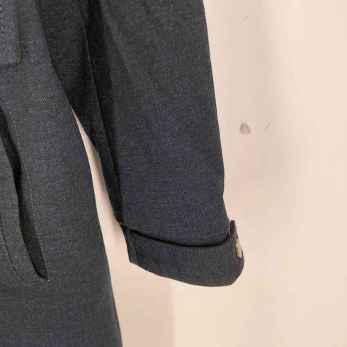 ザラ ZARA 裏地キルティング スタンドカラーコート メンズ L
