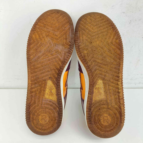 アベイシングエイプ A BATHING APE BAPESTA グリッターラメ ローカットスニーカー メンズ JPN:27