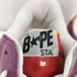 アベイシングエイプ A BATHING APE BAPESTA グリッターラメ ローカットスニーカー メンズ JPN:27