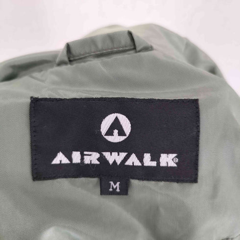 エアウォーク AIRWALK 00s ロゴ刺繍 ナイロンジャケット メンズ M