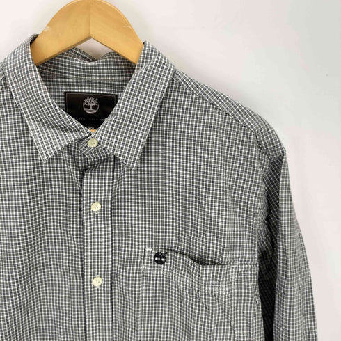 ティンバーランド Timberland REGULAR FIT チェック柄 長袖シャツ メンズ L