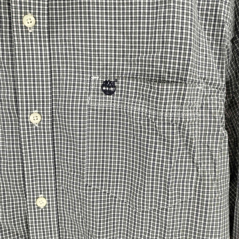 ティンバーランド Timberland REGULAR FIT チェック柄 長袖シャツ メンズ L