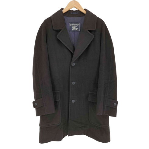 バーバリーズ BURBERRYS cashmere ウール カシミヤ チェスターコート メンズ L